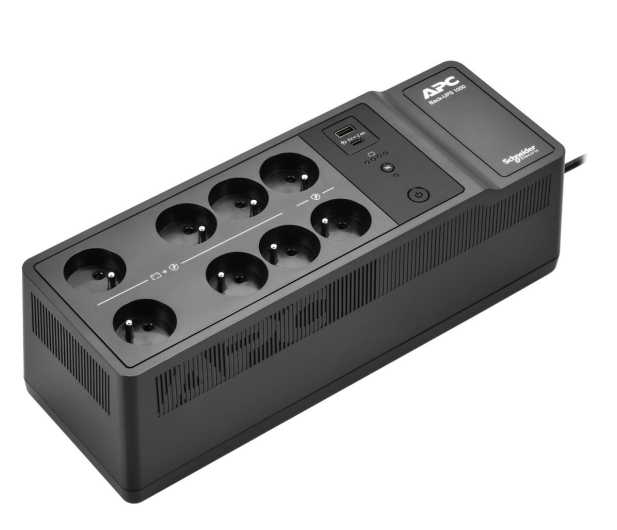APC Back-UPS (1050VA/600W, 230V, 8xE, USB-A, USB-C) BE1050G2-FR - 1272260 - zdjęcie